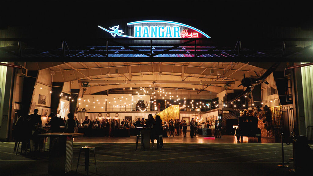 Elevate & Inspire: Corporate Events at an Airplane Hangar Venue